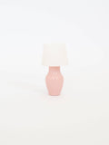 Pretty Pink Table Lamps | Dollhouse Miniature 1:12 Scale: Drum Shade