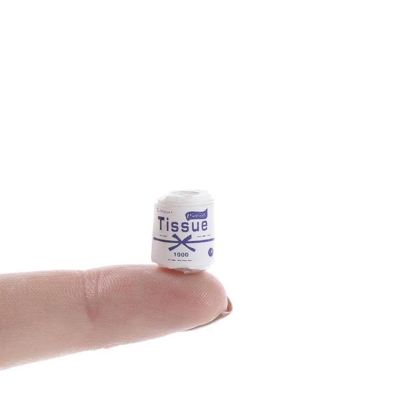 Dollhouse Miniature Paper Products (Pack of 4)